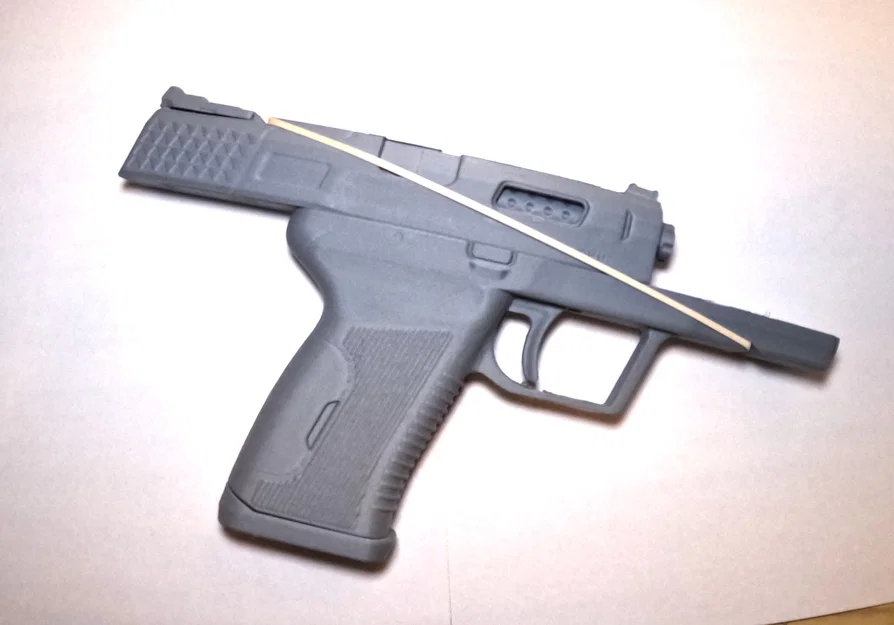 Mô hình súng 9mm Concept có cơ chế trượt thực tế (3D Print) - Image 2