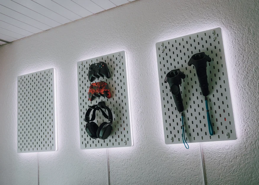 LED-Frame cho bảng pegboard IKEA SKADIS - Image 4