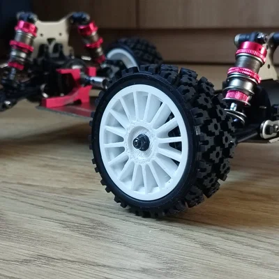 Mâm xe RC 1/10 52x26mm cho LC Racing - In 3D chất lượng cao