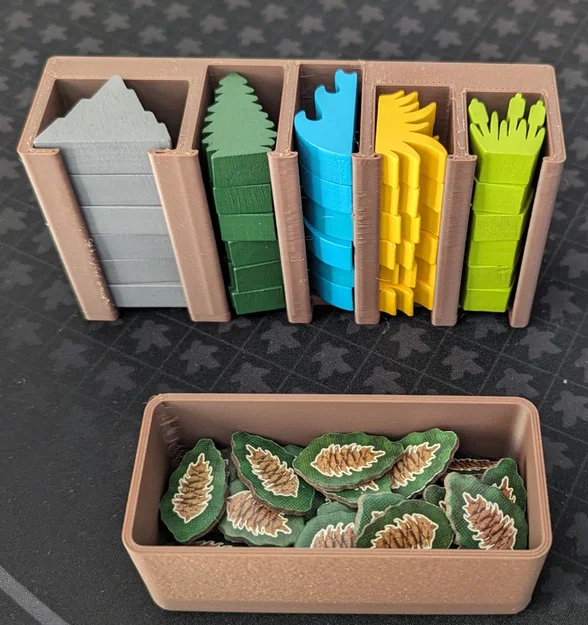 Khay Đựng Token Cascadia: Phụ Kiện Hỗ Trợ Boardgame Gọn Gàng - Image 1