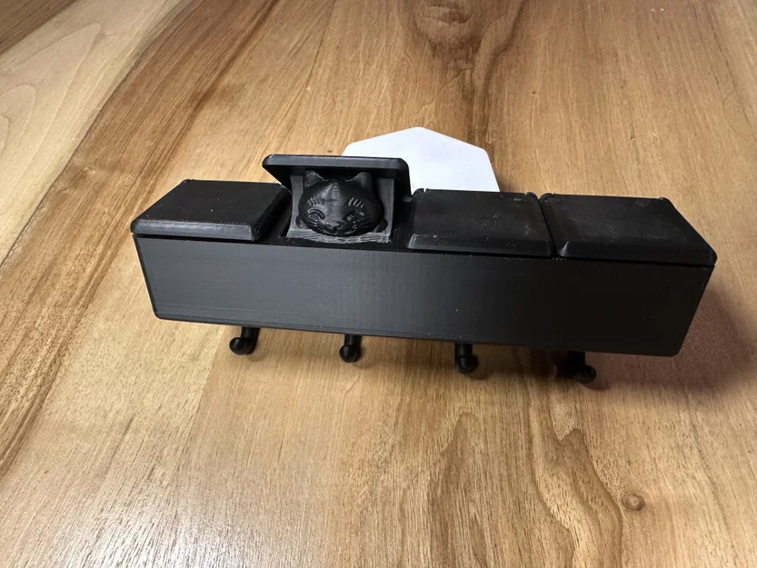 Móc treo chìa khóa nhiều mèo có lỗ bắt vít - Image 1