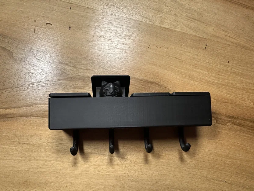 Móc treo chìa khóa nhiều mèo có lỗ bắt vít - Image 2