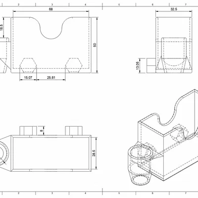Giá treo dụng cụ AFA Deburring Tool cho tường tổ ong (Honeycomb)