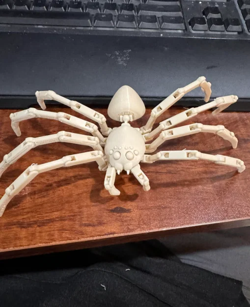 Mô hình nhện khớp nối linh hoạt in 3D (Articulated Spider) - Image 1