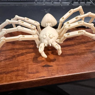 Mô hình nhện khớp nối linh hoạt in 3D (Articulated Spider)