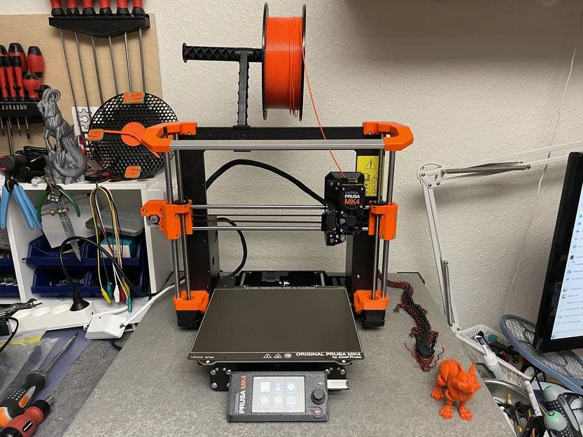 Prusa MK4 LED Light Bar – Giá đỡ đèn LED - Image 1