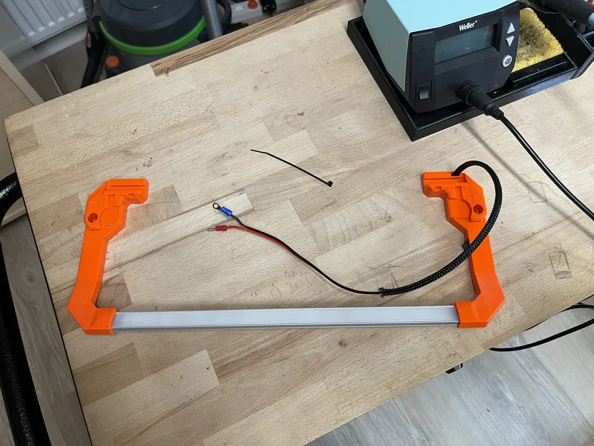 Prusa MK4 LED Light Bar – Giá đỡ đèn LED - Image 15