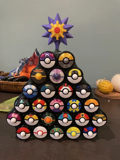 Lịch Pokémon Advent Calendar (in 3D, dùng lại nhiều năm) - Image 1