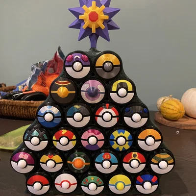 Lịch Pokémon Advent Calendar (in 3D, dùng lại nhiều năm)