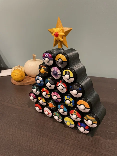 Lịch Pokémon Advent Calendar (in 3D, dùng lại nhiều năm) - Image 5