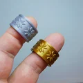 Nhẫn xoay Rotable ring chủ đề mùa đông (print-in-place) - Thumbnail 1