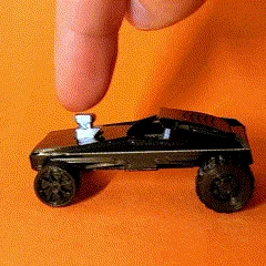 Xe Origami Gấp Gọn Có Hệ Treo (Origami Folding Car w/ Suspension)