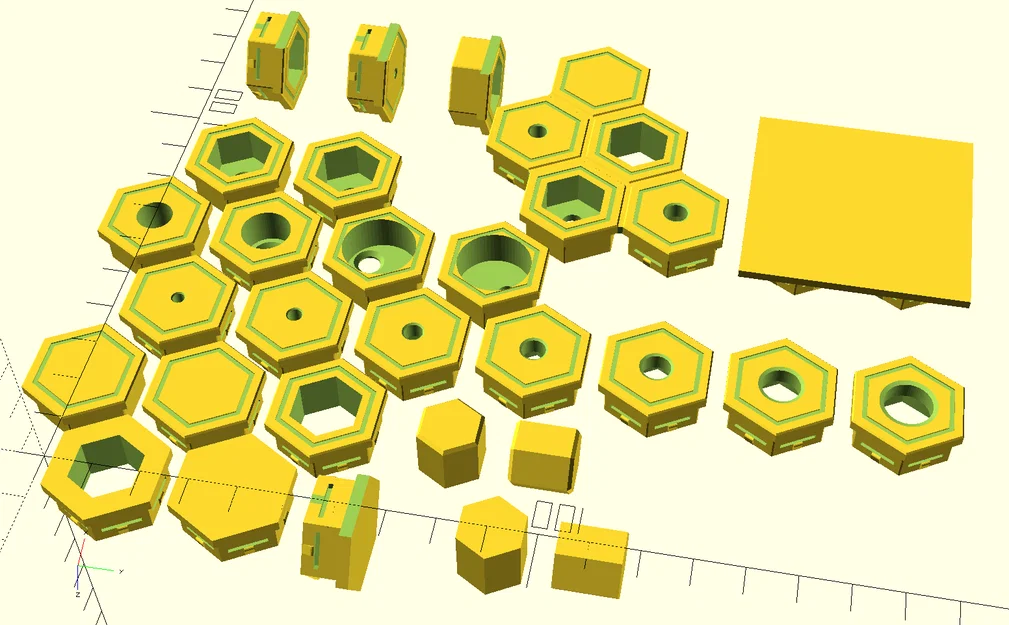 Thư viện OpenSCAD (cập nhật) cho HSW attachments - Image 1