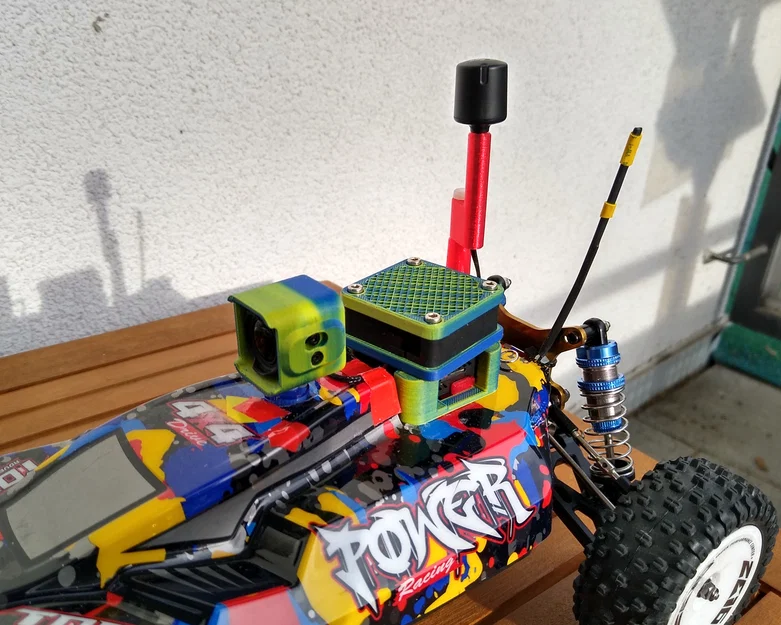 Bộ DJI O3 FPV cho RC Car (FreeCAD) (cập nhật) - Image 3