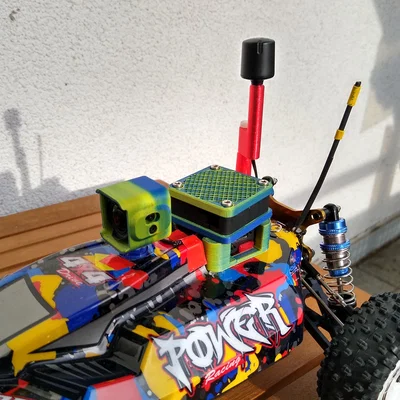 Bộ DJI O3 FPV cho RC Car (FreeCAD) (cập nhật)