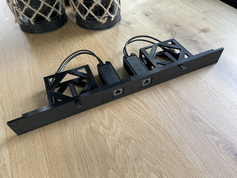 Ngàm rack 1U cho Philips HUE Bridge (PoE splitter / Keystone) - Image 9