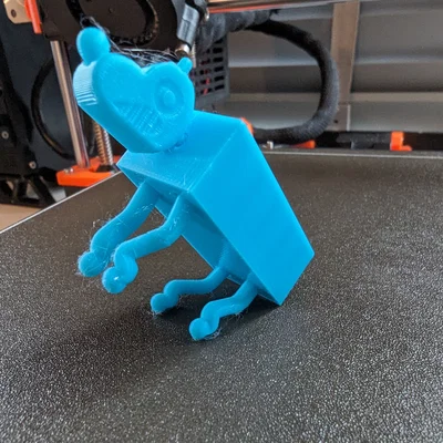 Wobbledog In Liền Khối Khớp Nối (Print-in-Place) – Mingle