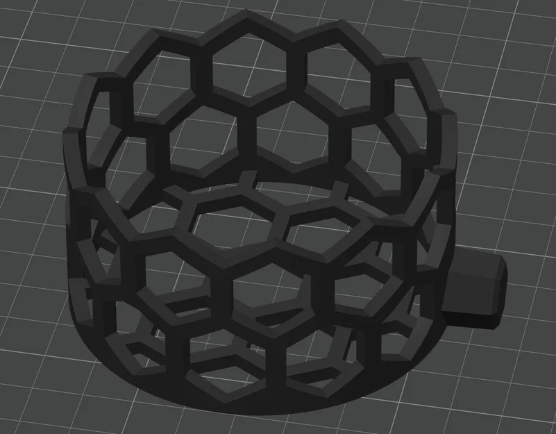 Giá Đỡ Bình Xịt In 3D cho Honeycomb Storage Wall (ĐK 70 mm) - Image 1