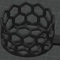 Giá Đỡ Bình Xịt In 3D cho Honeycomb Storage Wall (ĐK 70 mm) - Thumbnail 1