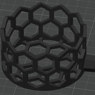 Giá Đỡ Bình Xịt In 3D cho Honeycomb Storage Wall (ĐK 70 mm)