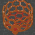 Giá Đỡ Bình Xịt In 3D cho Honeycomb Storage Wall (ĐK 70 mm) - Thumbnail 2