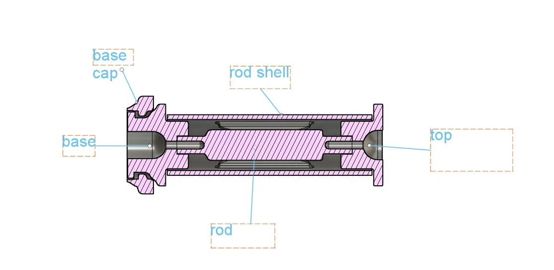 Giá đỡ sợi nhựa có vòng bi (Bearing filament holder) - Image 4