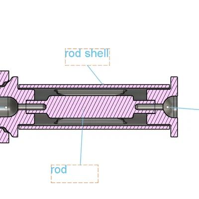 Giá đỡ sợi nhựa có vòng bi (Bearing filament holder)