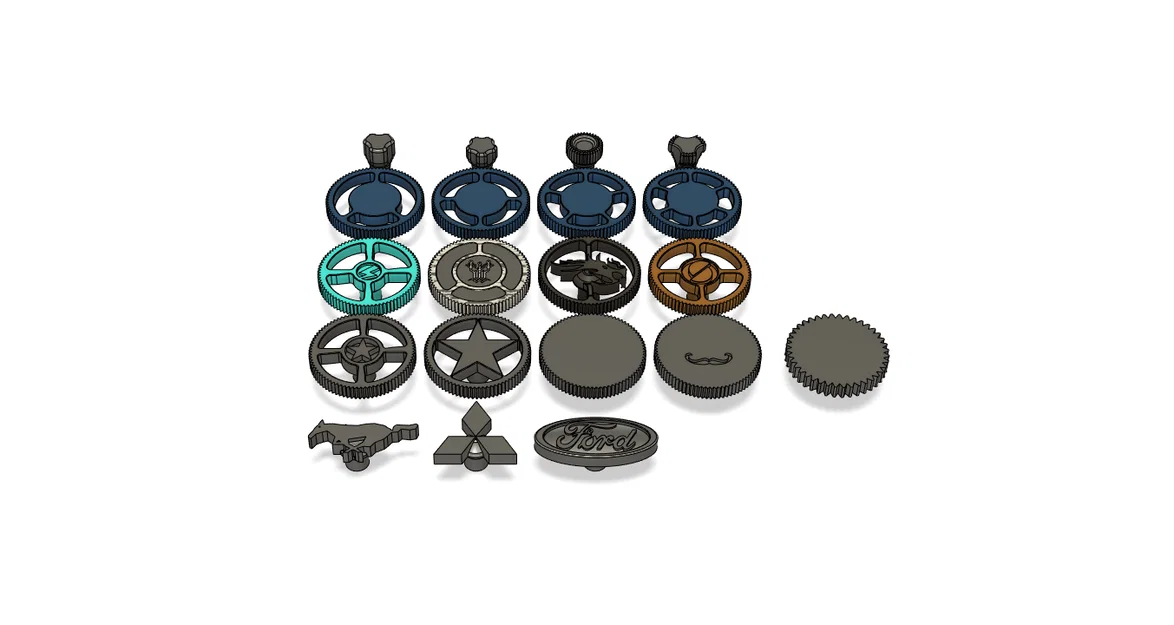 Núm vặn động cơ đùn (Extruder knob) cho Sovol SV06 - Image 1