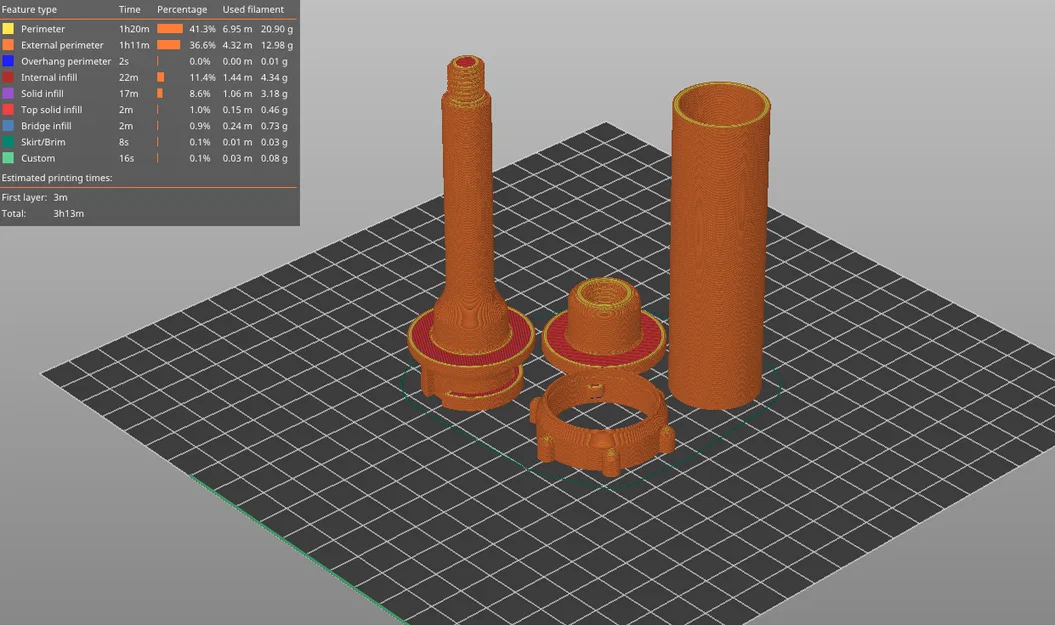 Giá treo cuộn nhựa in 3D (Generic Filament Holder) - Image 4