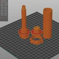 Giá treo cuộn nhựa in 3D (Generic Filament Holder) - Thumbnail 4
