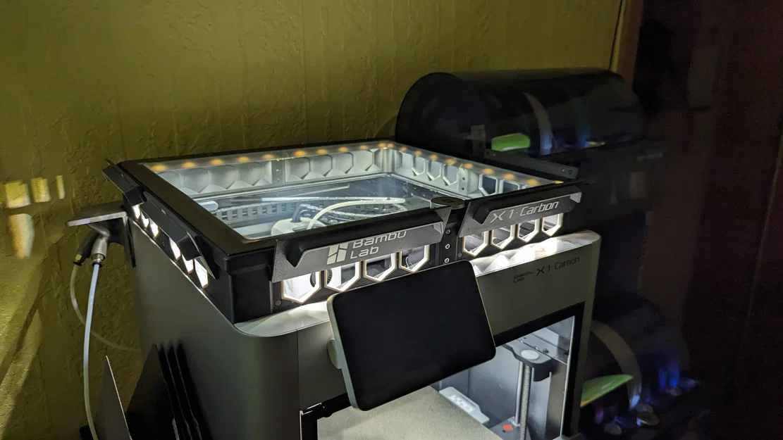 Bambu Lab X1C Glass Riser MRW Remix - Image 3