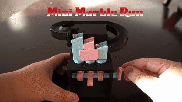 Mini Marble Run – Bộ automata marble run vòng lặp vô tận - Image 1