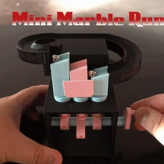 Mini Marble Run – Bộ automata marble run vòng lặp vô tận