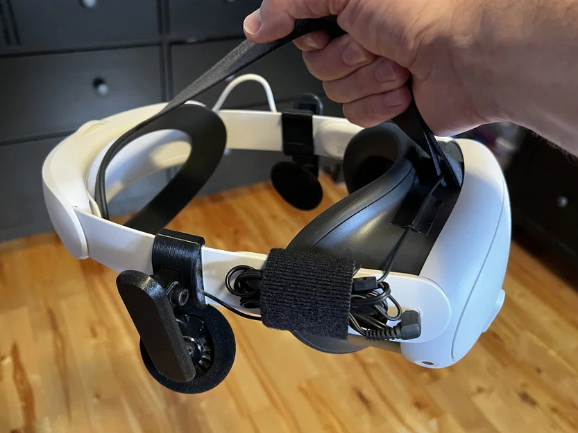Ngàm gắn tai nghe chắc chắn cho Meta Quest 3 & Quest 2 (Koss Porta Pro/KSC75) - Image 1