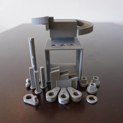 Mini Marble Run – Bộ automata marble run vòng lặp vô tận