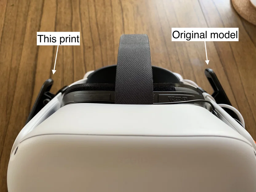 Ngàm gắn tai nghe chắc chắn cho Meta Quest 3 & Quest 2 (Koss Porta Pro/KSC75) - Image 7