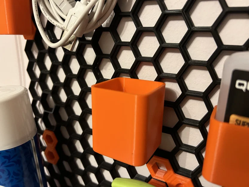 Giá treo 40x40mm cho bảng Honeycomb Storage Wall tiện lợi - Image 1