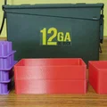 Khay lưu trữ 12 Gauge cho thùng đạn M19A1 .30 Caliber (M19A1 .30 Cal Ammo Can) - Thumbnail 8