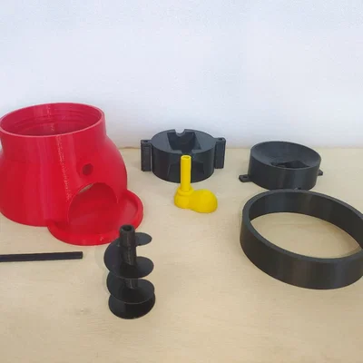 Máy nhả kẹo tự động phong cách Mickey in 3D cực độc đáo