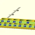 Khay sắp xếp socket nam châm - Parametric OpenSCAD - Thumbnail 5