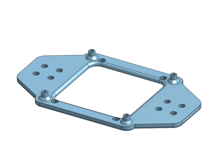 Ngàm VESA 100x100 tay đôi (Double arm mount) - Image 1