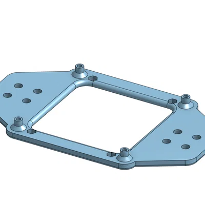 Ngàm VESA 100x100 tay đôi (Double arm mount)