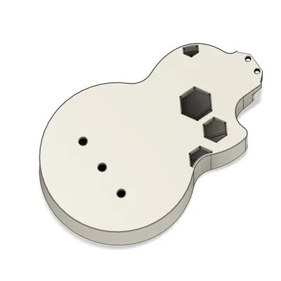 Thân Ukulele Hex mặt trơn (Hex Ukulele Plain Body)