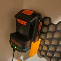 HSW/Giá treo tường cho pin và sạc (máy khoan Black and Decker) - Thumbnail 1