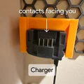 HSW/Giá treo tường cho pin và sạc (máy khoan Black and Decker) - Thumbnail 3