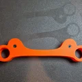 Giá đỡ cuộn nhựa 3D dùng vòng bi cho hộp Drybox máy in Prusa - Thumbnail 3