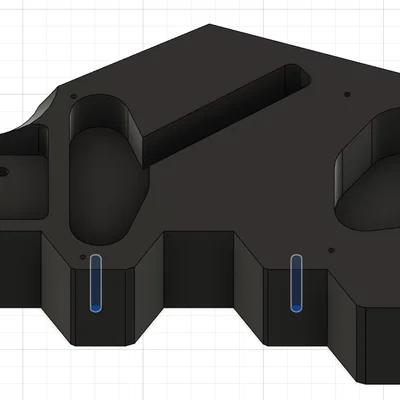 Prusacaster - Đặt đúng hardware; threaded inserts bên hông/cầu & lỗ strap