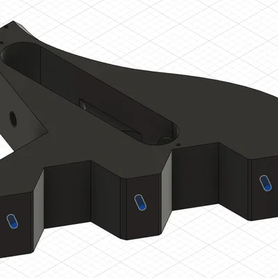 Prusacaster - Đặt đúng hardware; threaded inserts bên hông/cầu & lỗ strap