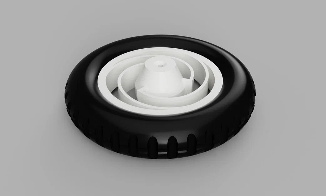 Bánh xe máy bay RC lò xo (spring-loaded) hoạt động thật sự hiệu quả - Image 1