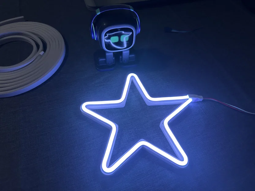Ngôi sao LED neon XMAS (XMAS neon LED star) - Image 1